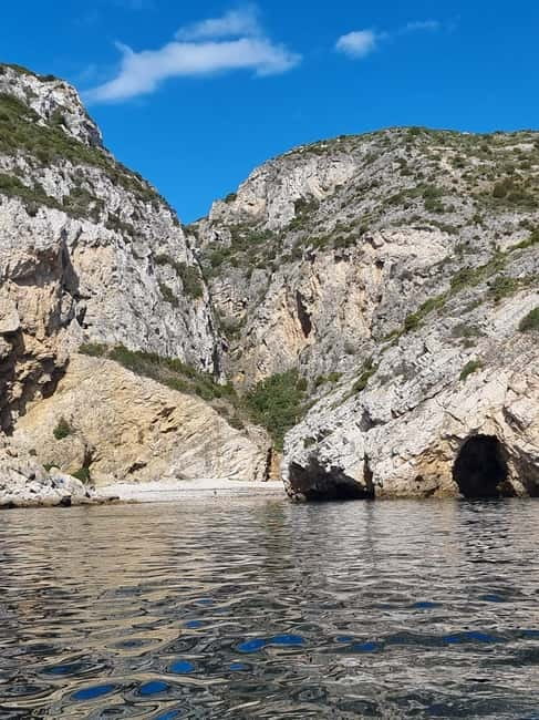 Sesimbra: Private Boat - Beach and Caves - Exploring the Beaches with Crystal Clear Water