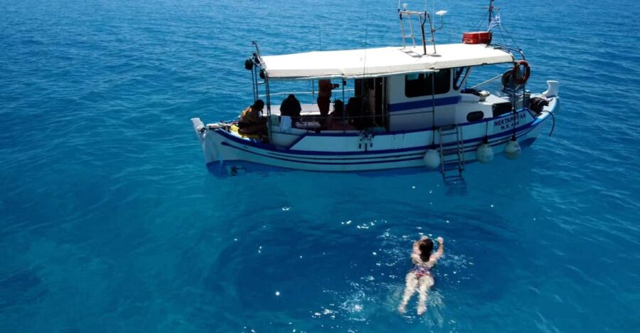 Sfakia fishing trip daytime - Meet Captain George and the Nektaroula Boat
