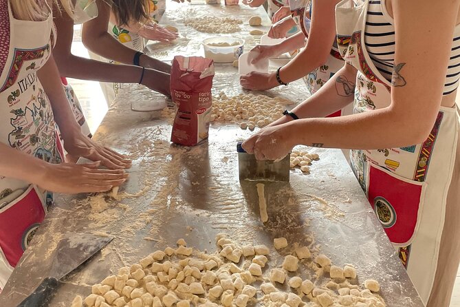 Shared Cooking Class with Fresh Garden Ingredients in Sorrento - Making Homemade Pasta from Scratch