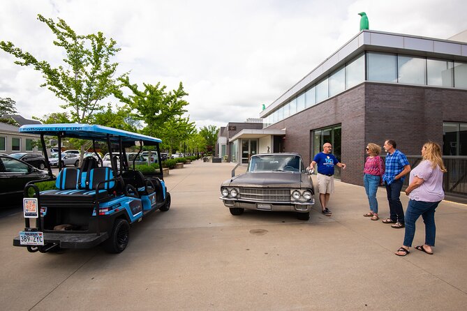 Shared Golf Cart Tour of Bentonville, Arkansas - Insight into Bentonville’s Historic and Cultural Landmarks