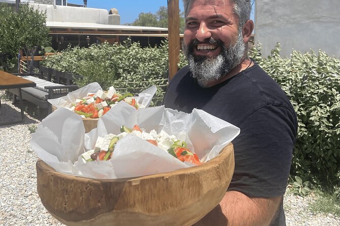 Shared Group Cooking Class at Home of Mykonian Family in Mikonos - Starting the Day: Welcome Coffee and Sweet Treats