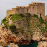 Shared Sightseeing Cruise Tour Visit to Dubrovnik - Lovrijenac Fortress from a Seaside Perspective