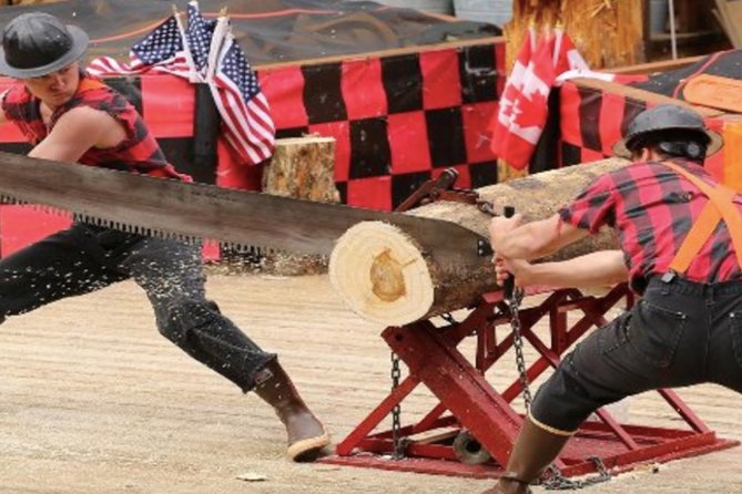 Shore Excursion Ketchikan: The Famous Lumberjack Show - The Great Alaskan Lumberjack Show: A Rugged Spectacle