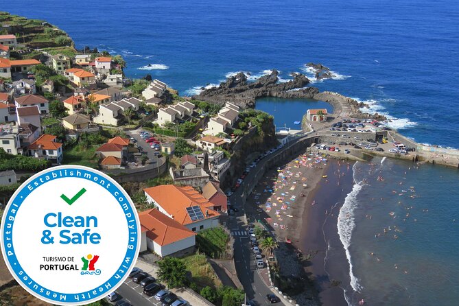 Shore Excursion - Northwest Terraces and Volcanic Pools 4x4 tour - Discovering the Volcanic Lava Pools at Porto Moniz