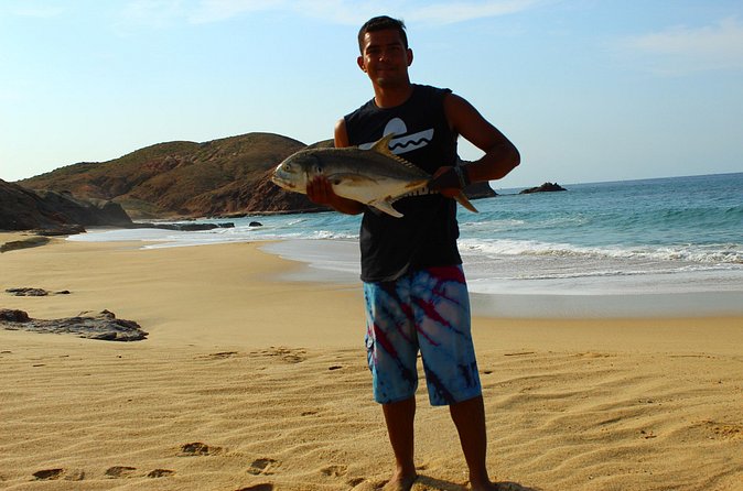 Shore Fishing at Los Cabos - Guided Fishing with Professional Equipment