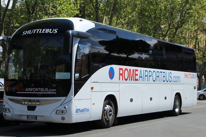 Shuttle Bus between Fiumicino Airport (FCO) and Rome center (Termini) - From Fiumicino Airport to Rome’s Termini Station