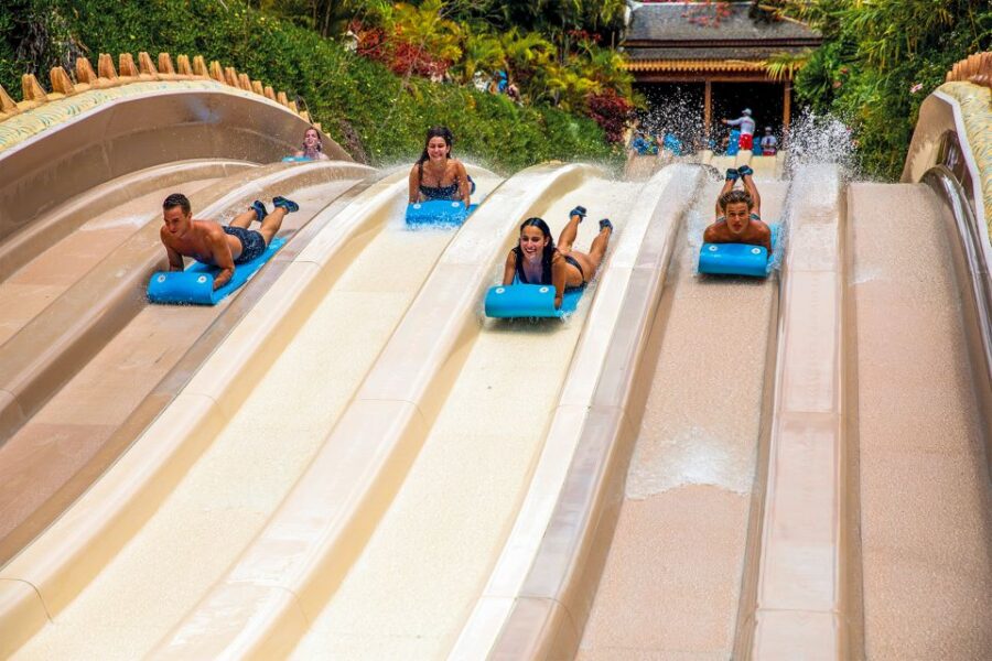 Siam Park Entry Tickets - Exploring the Siam Village and Floating Market