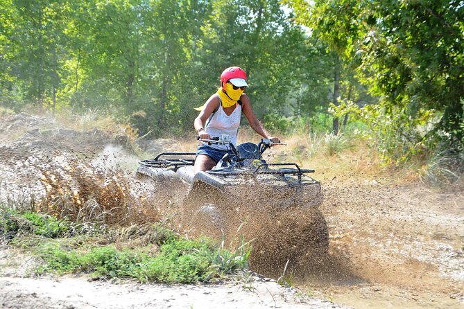 Side: Guided Quad Bike Riding Experience - Training, Equipment, and Safety Measures