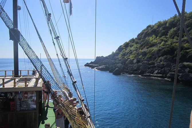 Side Lazy Day Boat Trip - The Mediterranean Coastline Scenic Journey