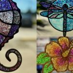 Siesta Key Crushed Glass Workshop - The Glass Filling Process and Sealing with Resin