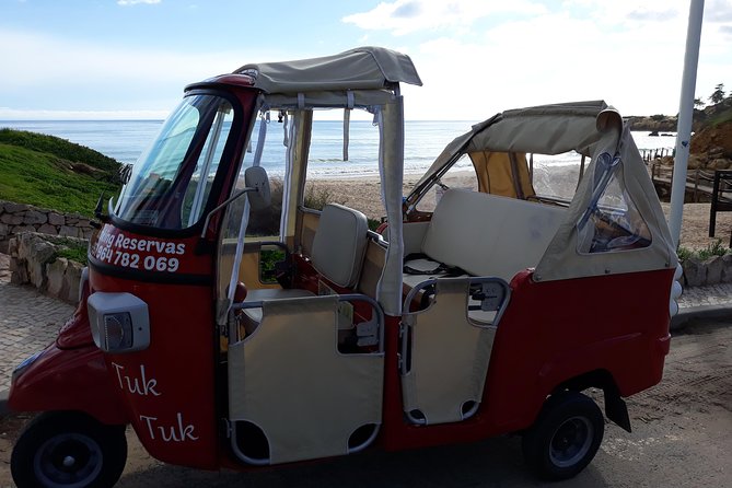 Sigtseeing in a Tuk Tuk ,Unique Experience - Starting the Adventure in Albufeira