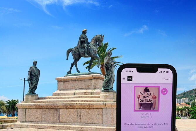 Single Life Burial in Ajaccio: Original Track Game - Ajaccio’s Historic Heart in a Smartphone Game