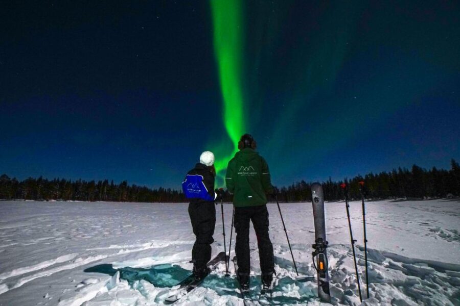 Ski Trekking under the Northern Lights - From Rovaniemi to the Pristine Arctic Wilderness