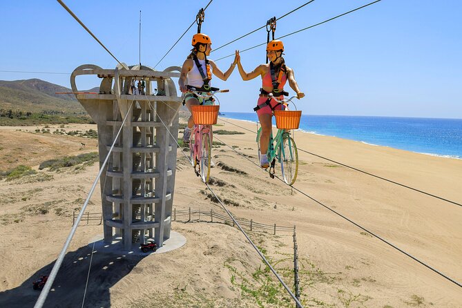 Sky Bike Adventure with Free Camel Ride and Horseback Riding - Conquering the Sky Bike: High-Altitude Desert and Ocean Views