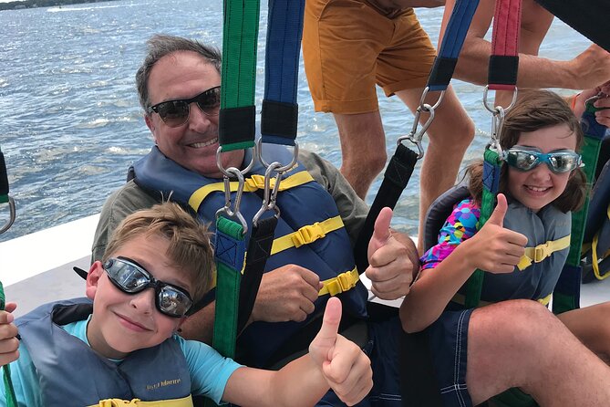 Sky High Parasailing From Marina Cafe - Destin Florida - The Details of Destins Premier Parasailing Departure Point