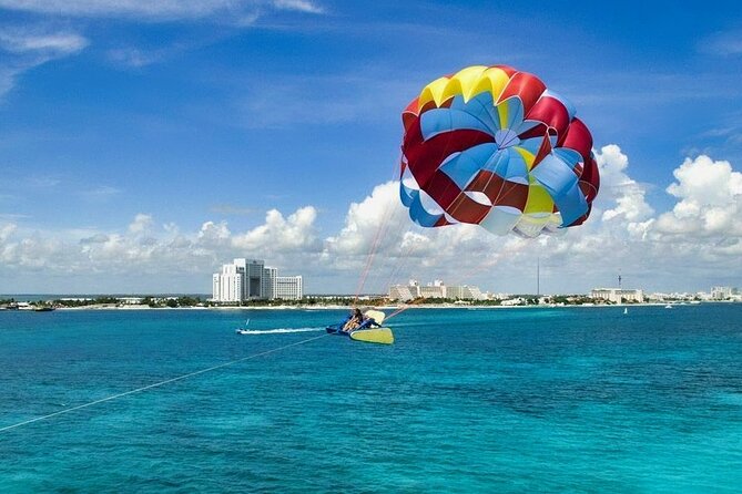 Skyrider Parasailing from Playa Mujeres, Cancún - The Boat Ride and Safety Briefing