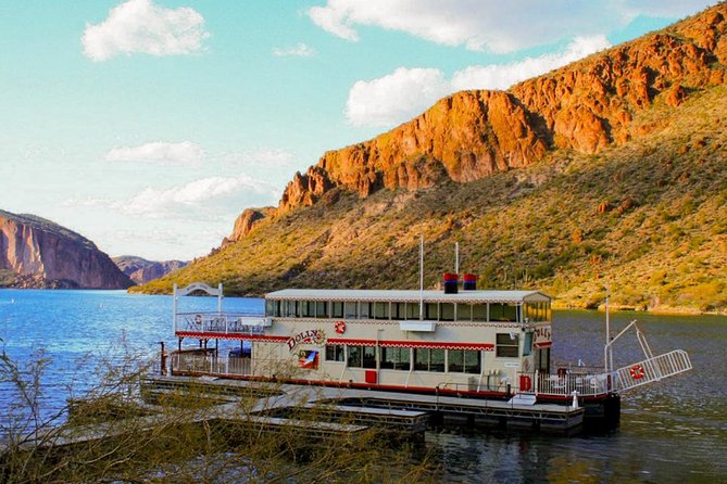 Small Group Apache Trail Day Tour with Dolly Steamboat from Phoenix - The Dolly Steamboat Cruise on Canyon Lake