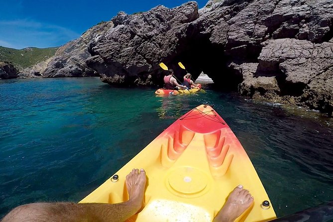 Small Group Kayak Tour along Sesimbra - Arrábida Natural Park - Paddling Past Limestone Formations and Hidden Caves