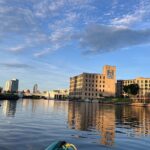 Small Group Kayak Tour of Skyline in Milwaukee - Paddling Along Milwaukee River Toward Downtown