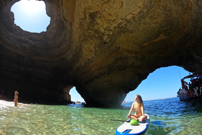 Small Group Paddleboard Experience in Benagil Cave with 4K Photos - Starting Point at Carvalhos Beach: Access and Atmosphere