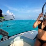 Snorkel Adventure for All Ages in Cancun 2.5 hrs - Boarding the Mastercraft-X Star Boat for a Scenic Ocean Cruise