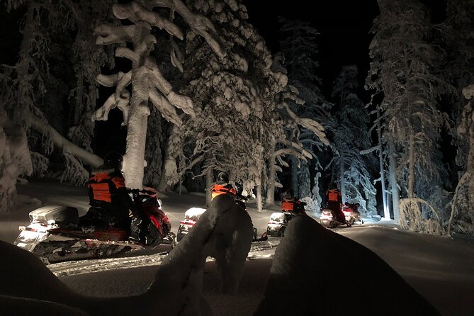 Snowmobile Safari to Search for the Northern Lights - Meeting Point at Wild Nordic Rovaniemi Safari Center