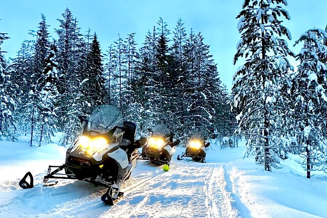 Snowmobile Safari to the Wilderness - Precision in the Itinerary and the Unique Stops