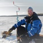 Snowmobiling and ice fishing in Apukka Resort, Rovaniemi - Starting Point at Apukka Resort Adventures