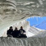 Snowshoe Hike to Castner Glacier Ice Cave - Gear Up at the Trailhead Before the Glacier Hike