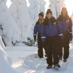 Snowshoeing in the Arctic Wilderness - Departing from Rovaniemis Central Meeting Points