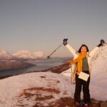 Snowshoeing With A View - The Cozy Grill Cabin and Warm Meal Experience