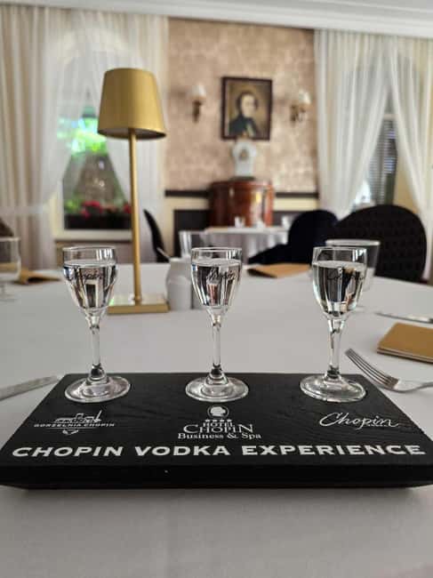 Sochaczew: Vodka, Liqueur, or Tincture Tasting Experience - Visiting the Hotel Chopin Business & SPA in Sochaczew