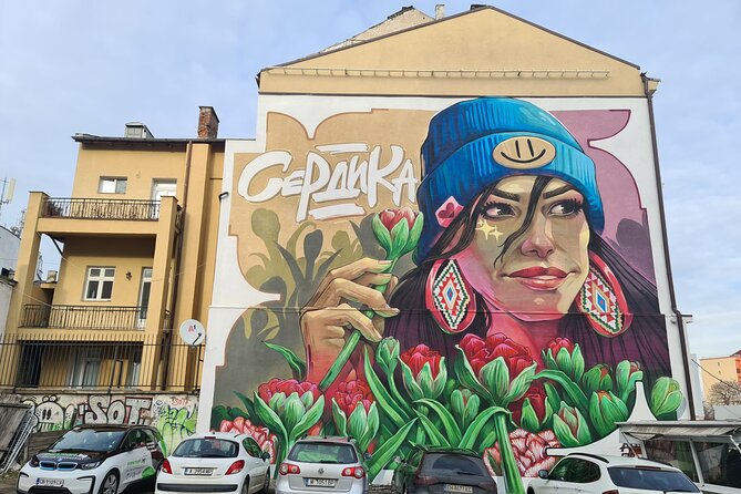 Sofia: Graffiti in Sofia Self-Guided - Starting Point at the "Serdika Tulip" Mural and Its Photo Tips