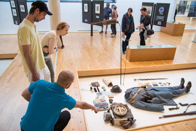 Somme Battlefields from Paris with Australian memorial & Amiens Cathedral - Exploring the Lochnagar Crater