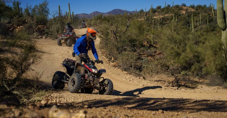 Sonoran Desert: Beginner ATV Training & Desert Tour Combo - Personalized ATV Training on the Sidewinder Course