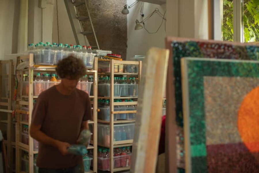 Soriano nel Cimino: Studio visit with an artist + lunch in the home-studio - Visiting Gregor Becker’s Home-Studio in Soriano nel Cimino