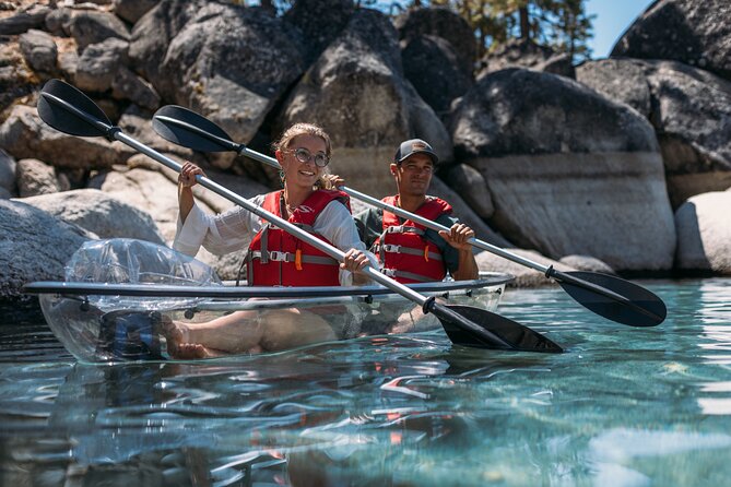 South Lake Tahoe Clear Kayak Adventure - Scenic Water Shuttle to a Secluded Lakefront Spot