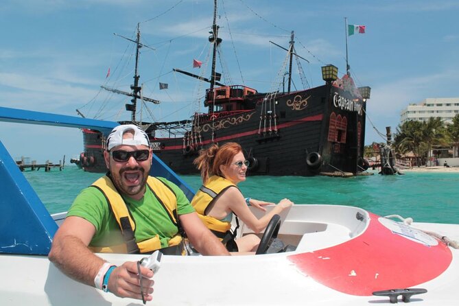 Speed Boat Tour for 2 - A Journey across Lagoon and Mangroves - Driving Your Own Speedboat Through Laguna Nichupté