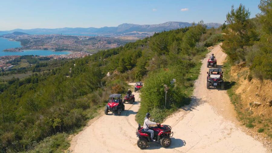 SPLIT: Podstrana Panoramic Quad Tour - From Split to the Rugged Trails of Podstrana