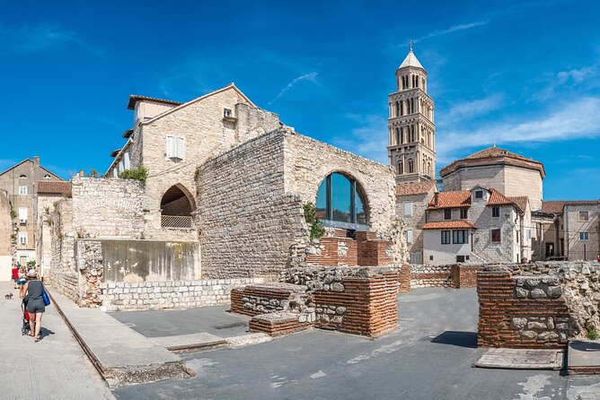 Split Walking Tour Following the Steps of Emperor Diocletian - The Grandeur of the Peristil and Its Roman Columns