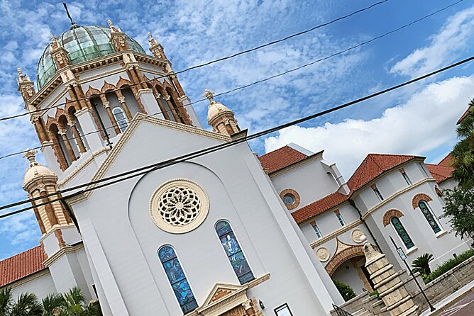 St. Augustine Private Tour on Premium Electric Cart with Pick Up - Visit the First Franciscan Mission at Mission Nombre De Dios