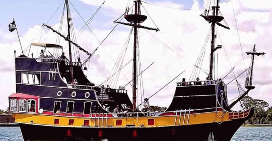 St. Augustine: Treasure Hunt Cruise with Onboard Show - The Black Raven Ship: A Floating Pirate Stage