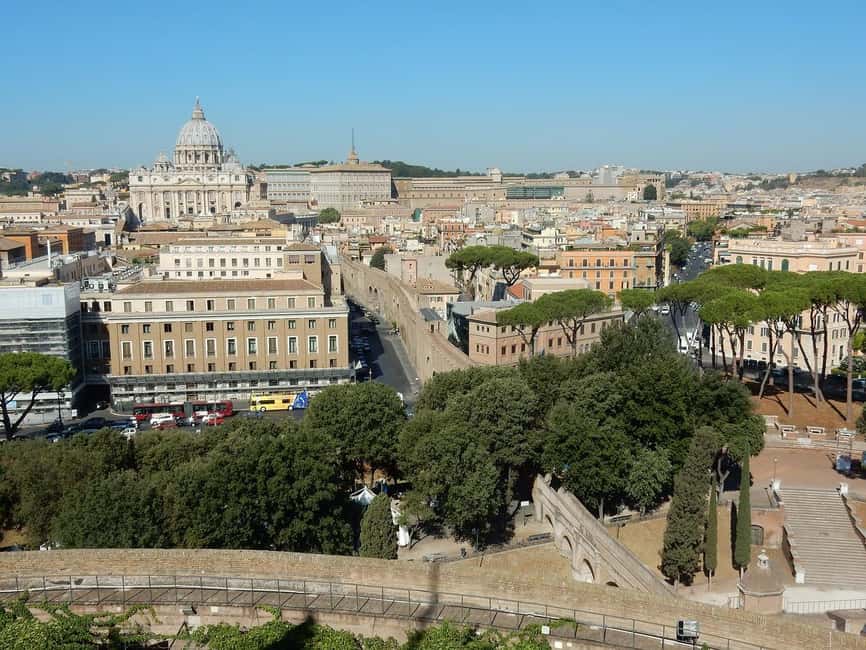 St. Peters Basilica & Castel SantAngelo Priority entry - Climb to the Panoramic Terrace of Castel Sant’Angelo