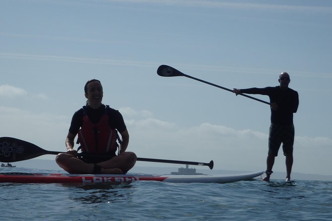 Stand Up Paddle on Lisbon Coast - Starting Point at Oeiras Harbour and the Meeting Experience