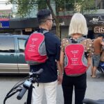Stanley Park Seawall E-scooter Rental with Self Guided map - Exploring the A-maze-ing Laughter Sculptures