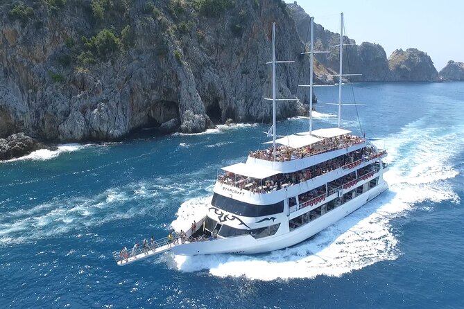 Starcraft Day Trip Party Boat - Starting Point and Duration in Alanya