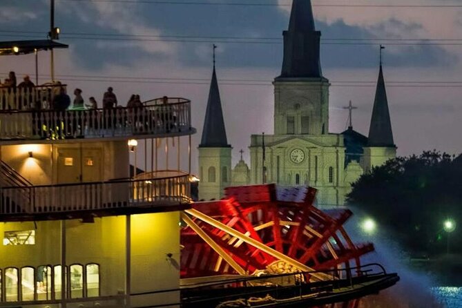Steamboat Natchez Evening Jazz Cruise with Dinner Option - Board the Historic Paddle-Wheel Steamboat Natchez on Toulouse Street