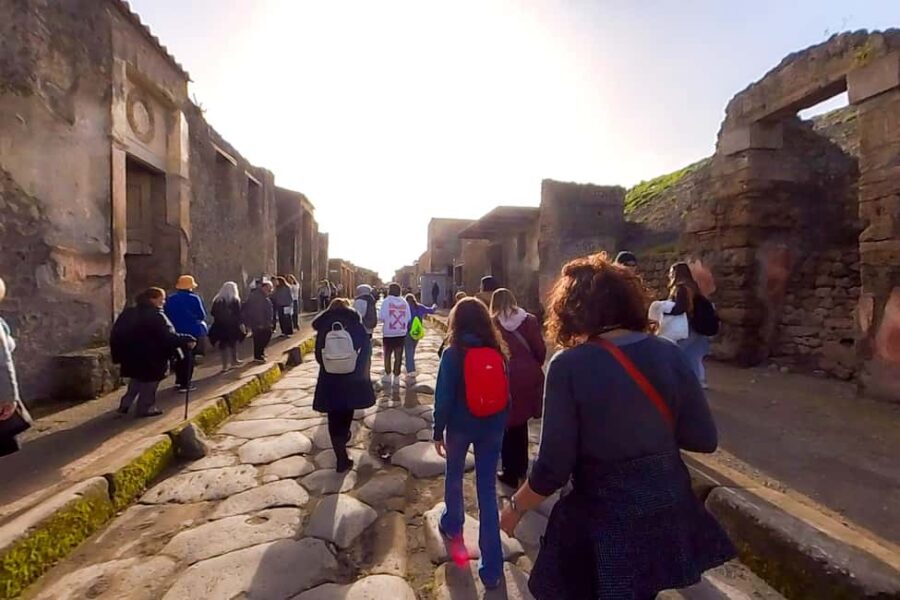 Step Back in Time: Pompeii Guided Tour with Naples Pick up - Starting Point at Starhotels Terminus in Naples