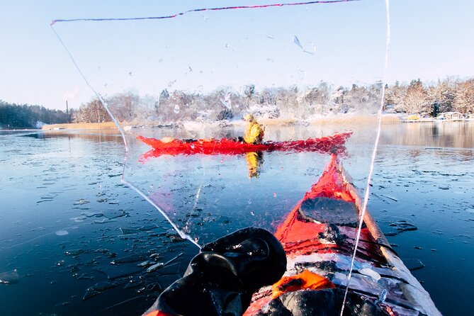 Stockholm: Winter Kayaking, Swedish Fika and hot Sauna Experience - Scenic Waterways and Icy Challenges
