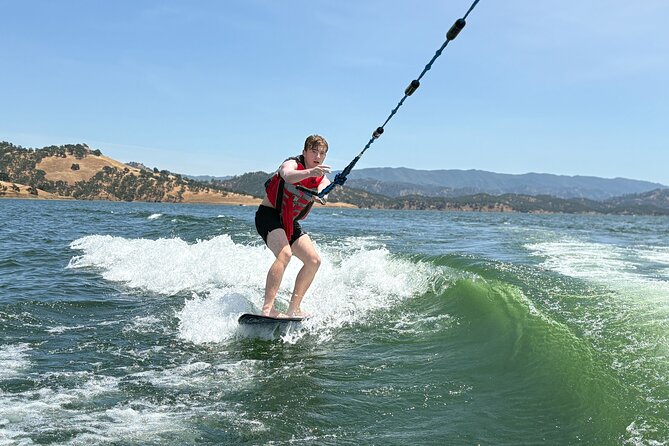 Summer Wake Watersport and Boat Tour - Starting Point and Timing at Lake Berryessa